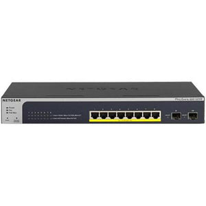 Netgear ProSAFE 8-Port PoE+ Gigabit Smart Managed Switch with 2 SFP Ports (GS510TPP)