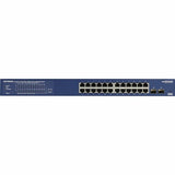 Netgear 24-Port Gigabit PoE+ Smart Managed Pro Switch with 2 SFP Ports (GS724TPv2)