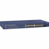 Netgear 24-Port Gigabit PoE+ Smart Managed Pro Switch with 2 SFP Ports (GS724TPv2)