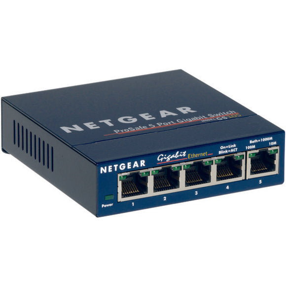 Netgear NET-GS105NA 5 Port Gigabit Desktop Switch