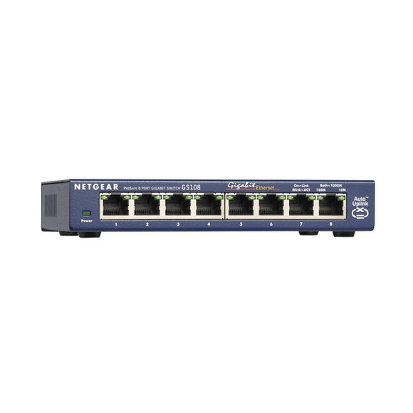 Netgear NET-GS108-400NAS Prosafe 8 Port Gigabit Switch